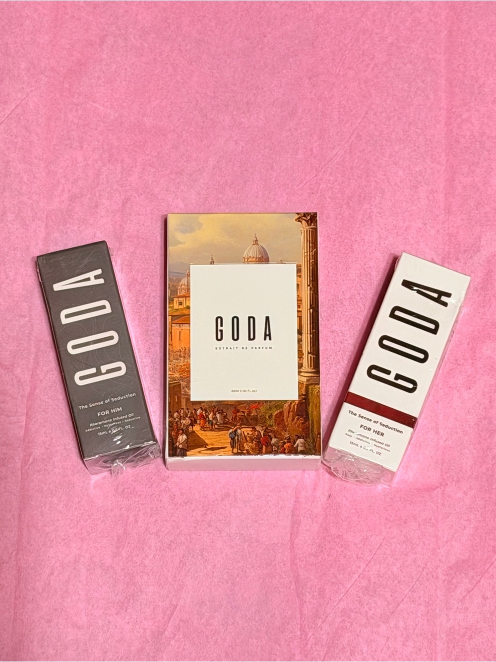 3 𝓟𝓲𝓮𝓬𝓮 𝓢𝓮𝓽~ 𝓒𝓸𝓷𝓺𝓾𝓮𝓻or 𝓟𝓪𝓻𝓯𝓾𝓶, 𝓗𝓲𝓼 & 𝓗𝓮𝓻𝓼 𝓟𝓱𝓮𝓻𝓸𝓶𝓸𝓷𝓮 𝓞𝓲𝓵𝓼